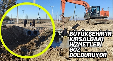 Büyükşehir’in Kırsaldaki Hizmetleri Göz Dolduruyor