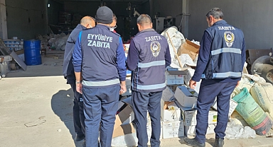 Eyyübiye’de Büyük Zabıta Operasyonu