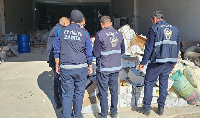 Eyyübiye’de Büyük Zabıta Operasyonu