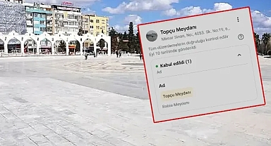 Google kabul etti! Urfa’daki meydanın ismi Topçu Meydanı!