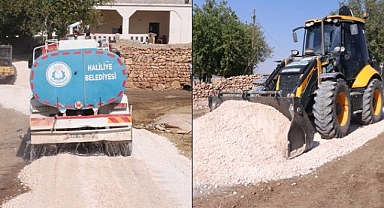 Haliliye’de Kırsal Mahalleler Yeni Yollarına Kavuşuyor