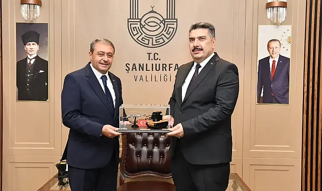 HAVELSAN Genel Müdürü Mehmet Akif Nacar'dan Şanlıurfa Valisi Hasan Şıldak’a Ziyaret
