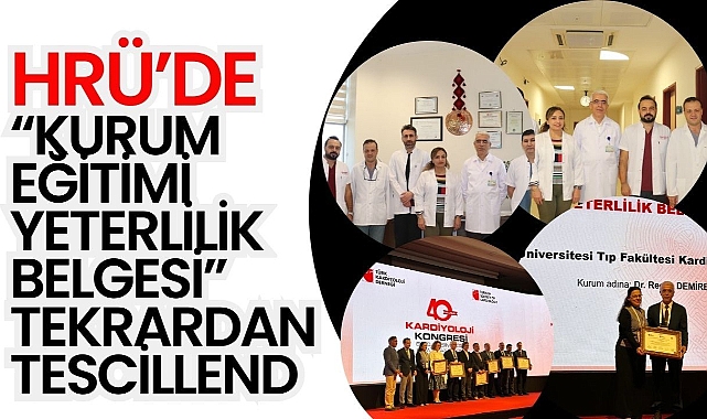 HRÜ’de “Kurum Eğitimi Yeterlilik Belgesi” Tekrardan Tescillendi