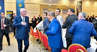 İYİ Parti İl Başkanı Ali Eroğlu Genel Merkezdeki Toplantıya Katıldı