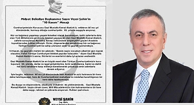 Midyat Belediye Başkanı Veysi Şahin'in