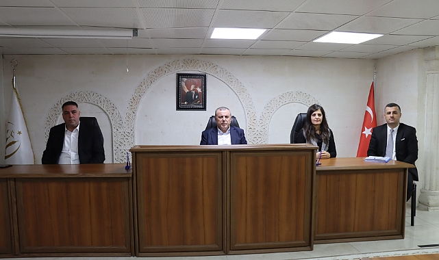 Midyat Belediyesi Meclisi kasım ayı toplantısı yapıldı