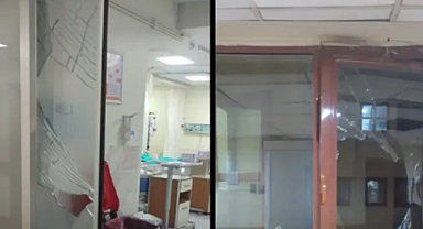 Sağlıkta şiddet! Urfa’da ölen hastanın yakınları hastanenin camlarını kırdı!