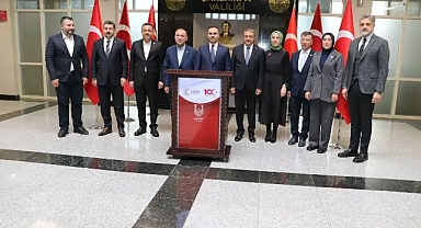 Sanayi ve Teknoloji Bakanı Mehmet Fatih Kacır, Vali Şıldak 'ı ziyaret etti