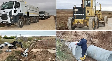 Şanlıurfa Büyükşehir Belediyesi'nden Kırsalda Altyapı Atağı