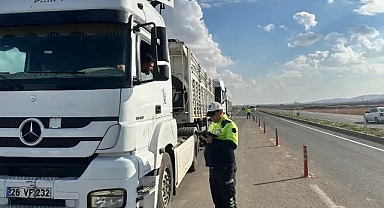 Şanlıurfa’da 5 araç trafikten men edildi!
