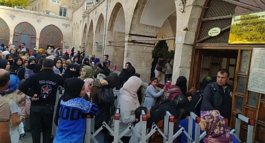 Şanlıurfa’da bulunan Hz. İbrahim Makamı’na yoğun ilgi!