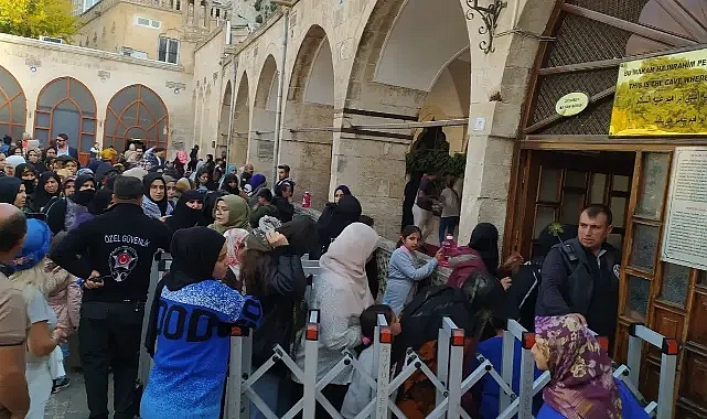 Şanlıurfa’da bulunan Hz. İbrahim Makamı’na yoğun ilgi!