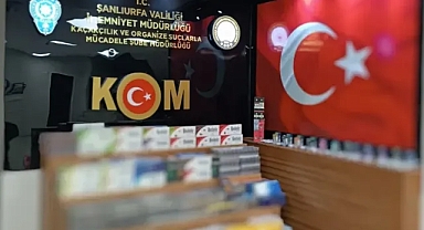 Şanlıurfa'da kaçakçılık operasyonu!