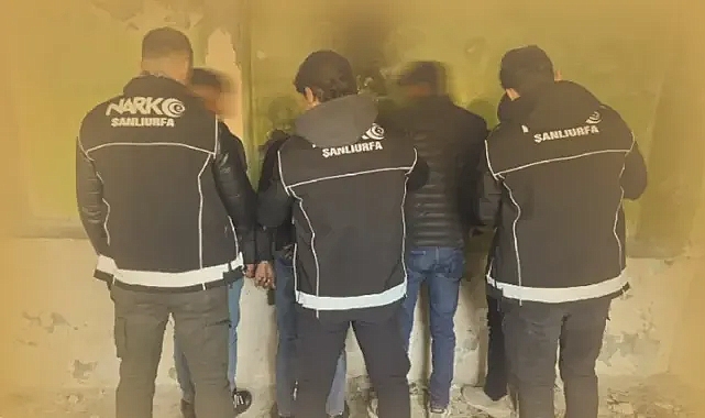 Şanlıurfa’da narkotik operasyonu! Kesinleşmiş hapis cezası bulunan şahıslar yakalandı!