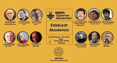 Şanlıurfa’da Öğretmen Akademileri Açılıyor