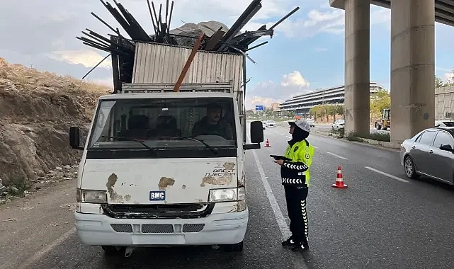 Şanlıurfa'da trafikten men ettiler!