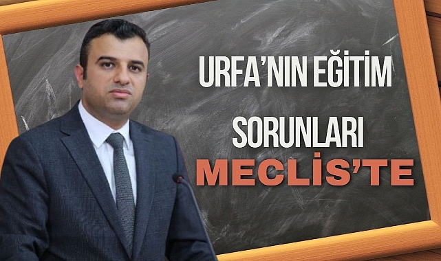 Şanlıurfa'nın Eğitim Sorunları Meclis'te