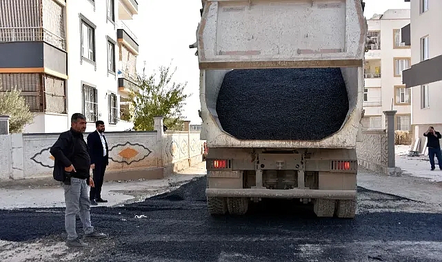 Şirinkuyu Mahallesinde Bulunan Okul Yolları Asfaltlanıyor