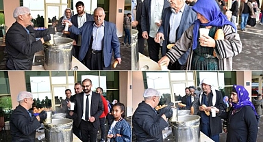 Siverek Devlet Hastanesinde her sabah bin kişiye çorba ikram ediliyor