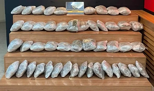 Urfa'da 29 kilo ele geçirildi!