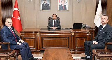Urfa’da iki müdür göreve başladı! Vali Şıldak başarılar diledi!