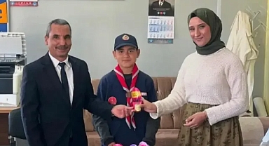 Urfa'da minik izcilerden anlamlı program