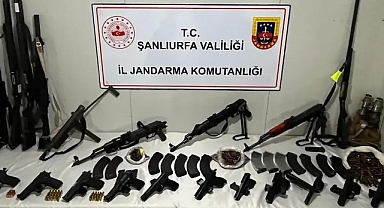 Urfa’da silah operasyonu! Cephane ele geçirildi!