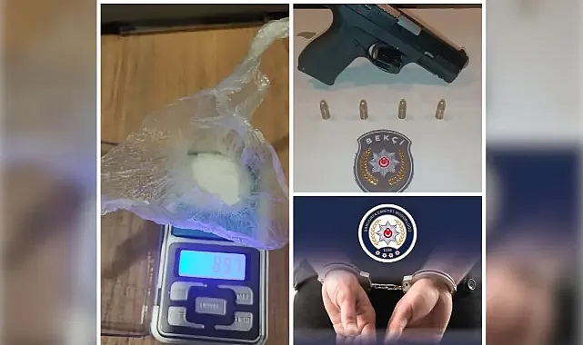 Urfa'da tabanca ve uyuşturucu ele geçirildi!