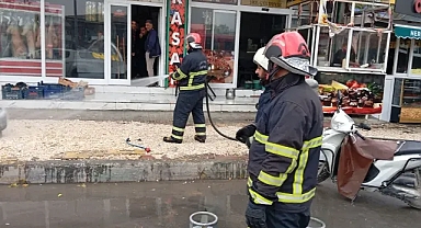 Urfa’da tüp alev aldı! İtfaiye ekipleri müdahale etti!