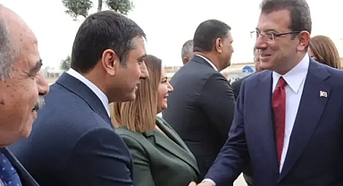 Urfa'daki CHP'li yöneticiler Ekrem İmamoğlu'nu karşıladı!