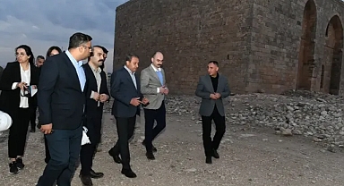 Vali Şıldak inceledi! Germuş Kilisesi restore edilecek!