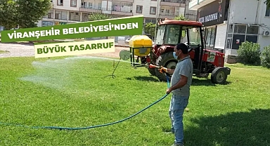 Viranşehir belediyesi 'nden büyük tasarruf