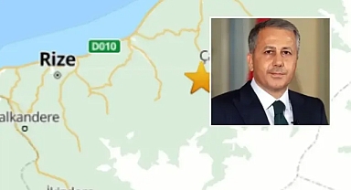 Yerlikaya’dan Rize’deki depremle ilgili açıklama!