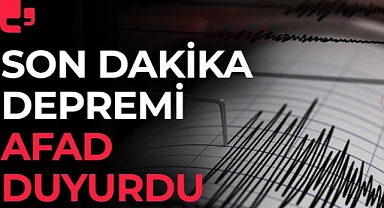 AFAD duyurdu! Isparta’da deprem!