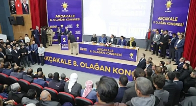 AK Parti Akçakale 8. Olağan Kongresi Gerçekleşti