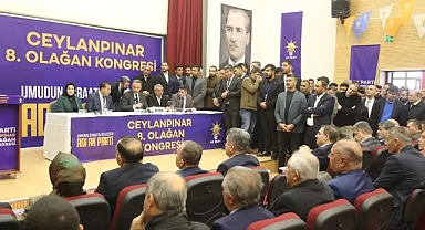 AK Parti Ceylanpınar 8. Olağan Kongresi Gerçekleşti