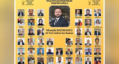 AK Parti Haliliye İlçe Kongresi Gerçekleştirildi: Başkan Mustafa Bağmancı Seçildi