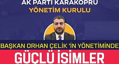 AK Parti Karaköprü Yönetim Kurulu Belli Oldu !
