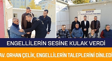 Başkan Orhan Çelik, Omurilik Felçlileri ile Buluştu