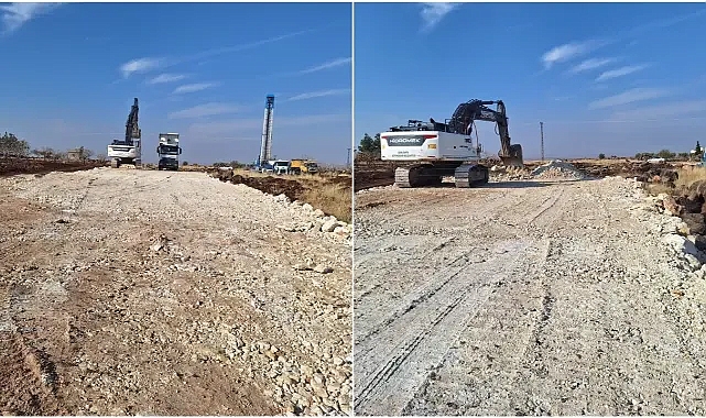 Büyükalanlı'da Kamyon, Tır ve Otobüs Sanayi Sitesi İçin Çalışmalar Başladı