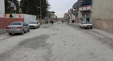 Büyükşehir Suruç’ta Üst Yapı İyileştirme Çalışmalarını Sürdürüyor