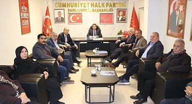CHP Eski Milletvekilleri Güneş ve Melik’ten Şanlıurfa İl Başkanlığına Ziyaret