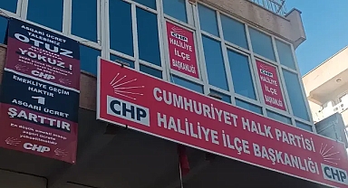 CHP Haliliye’den Asgari Ücret Talebi: