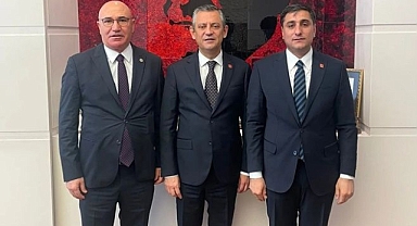 CHP Şanlıurfa Heyeti, Genel Başkan Özgür Özel’i Ziyaret Etti