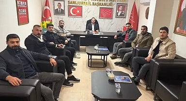 CHP Şanlıurfa İl Gençlik Kolları Başkanı İzol İlk Toplantısını Gerçekleştirdi