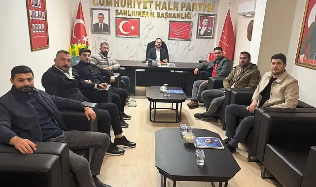 CHP Şanlıurfa İl Gençlik Kolları Başkanı İzol İlk Toplantısını Gerçekleştirdi