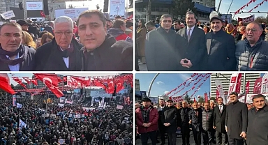CHP Şanlıurfa İl Teşkilatı “Yurttaş Sesleniyor: Hakkımızı Alacağız” Mitingine Katıldı