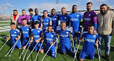 DEPSAŞ Enerji Ampute Futbol Takımından Farklı Galibiyet
