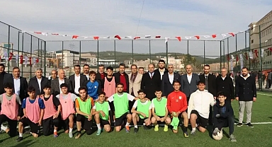 Güllübağ Mahallesi'ne yeni spor tesisleri kazandırıldı