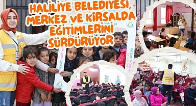 Haliliye Belediyesi, Merkez ve Kırsalda Eğitimlerini Sürdürüyor